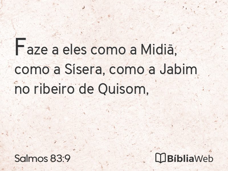Salmos 83:9 em imagem para compartilhar