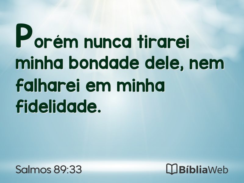 Salmos 89:33 em imagem para compartilhar