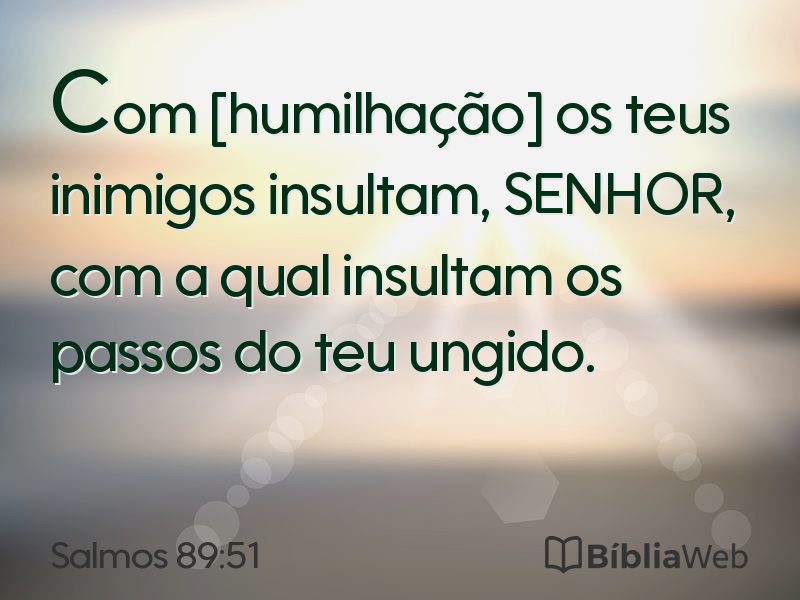 Salmos 89:51 em imagem para compartilhar
