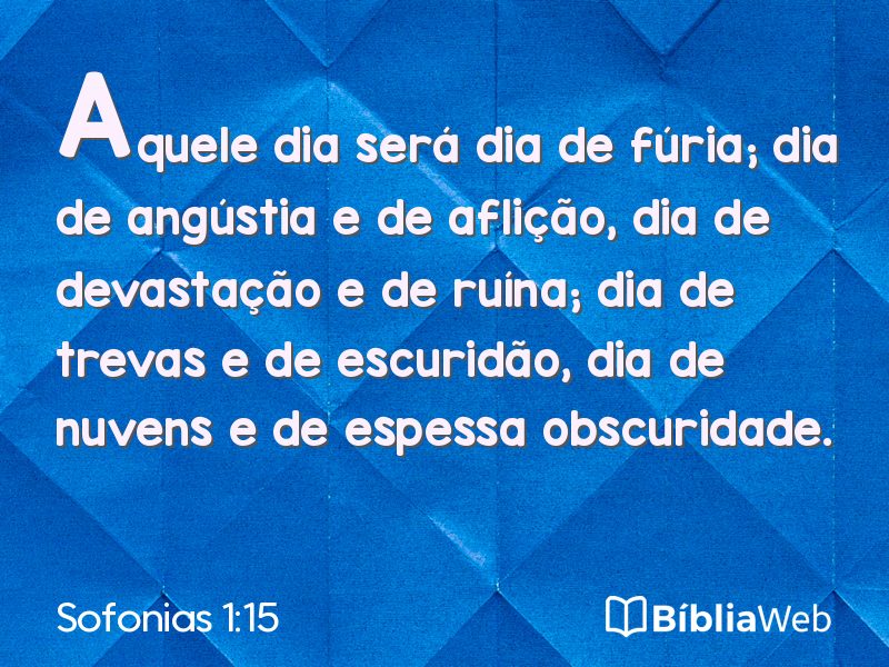 Sofonias 1:15 em imagem para compartilhar