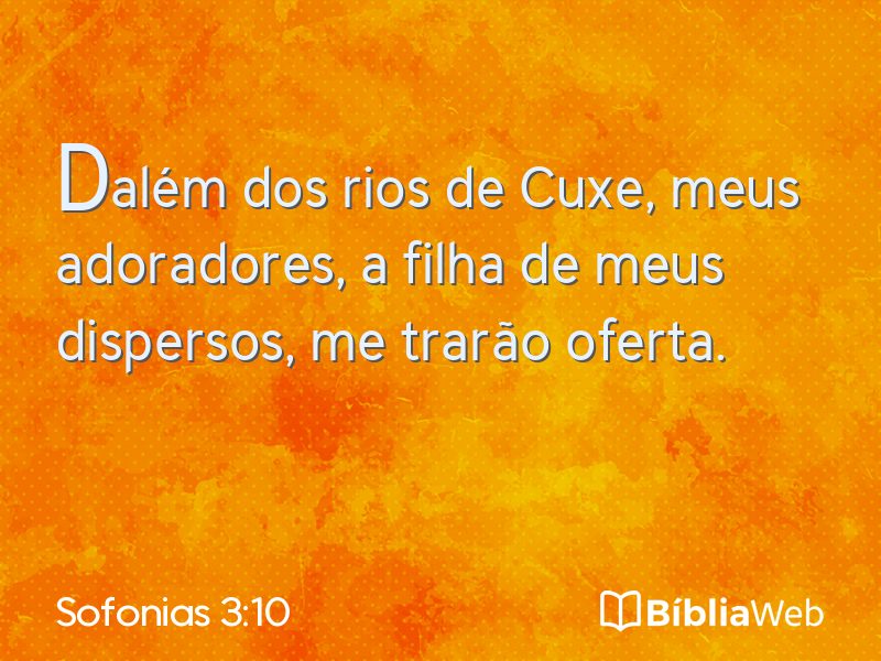 Sofonias 3:10 em imagem para compartilhar