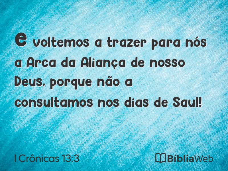 I Crônicas 13:3 em imagem para compartilhar
