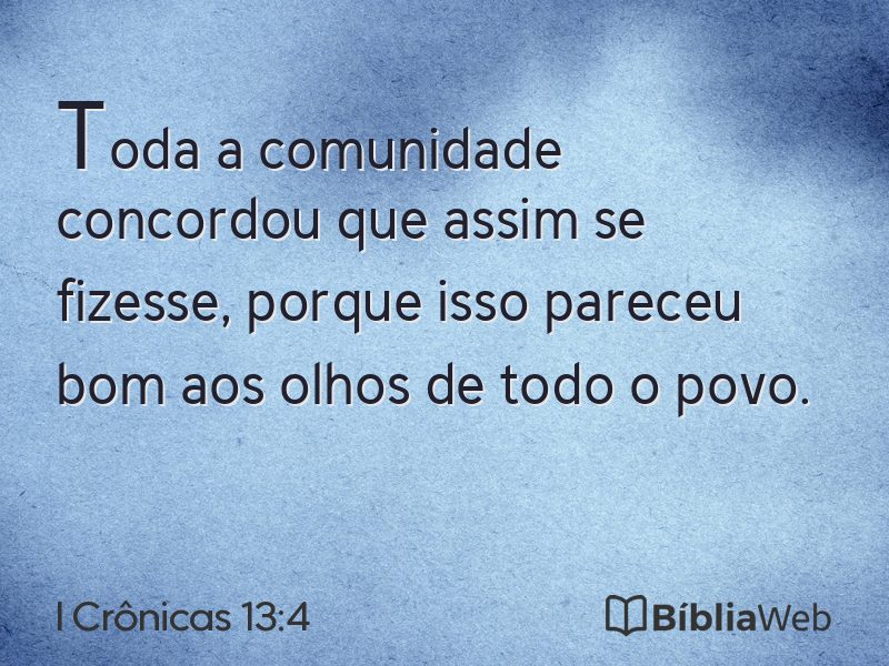 I Crônicas 13:4 em imagem para compartilhar
