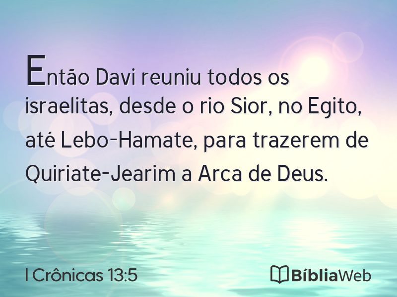 I Crônicas 13:5 em imagem para compartilhar