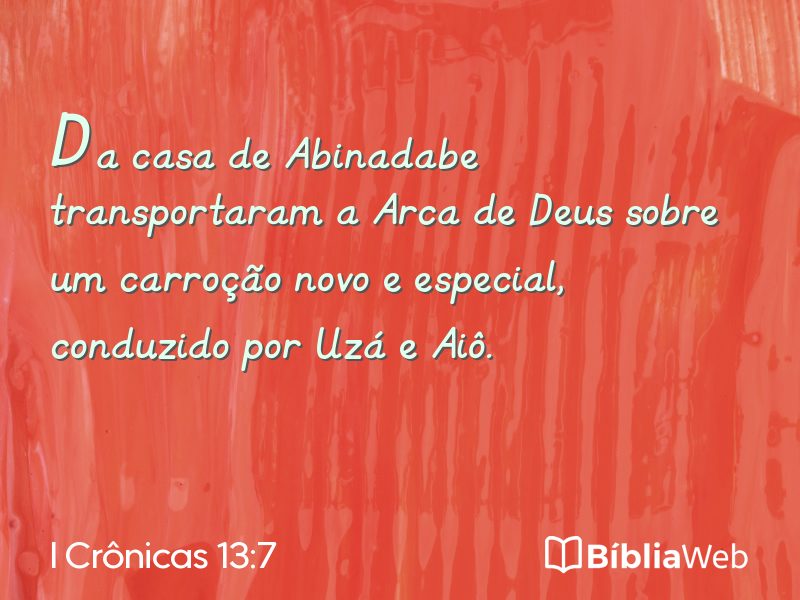 I Crônicas 13:7 em imagem para compartilhar
