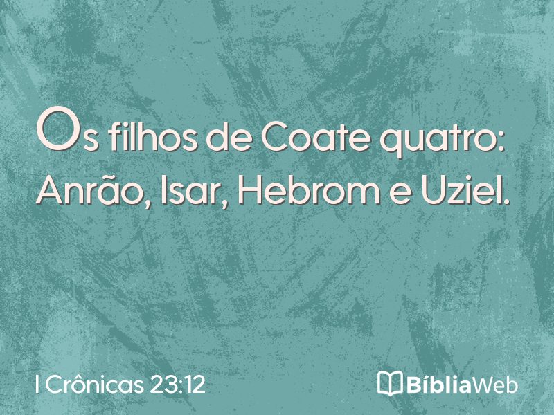 I Crônicas 23:12 em imagem para compartilhar