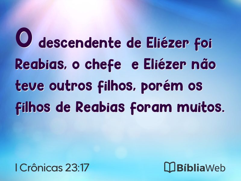 I Crônicas 23:17 em imagem para compartilhar