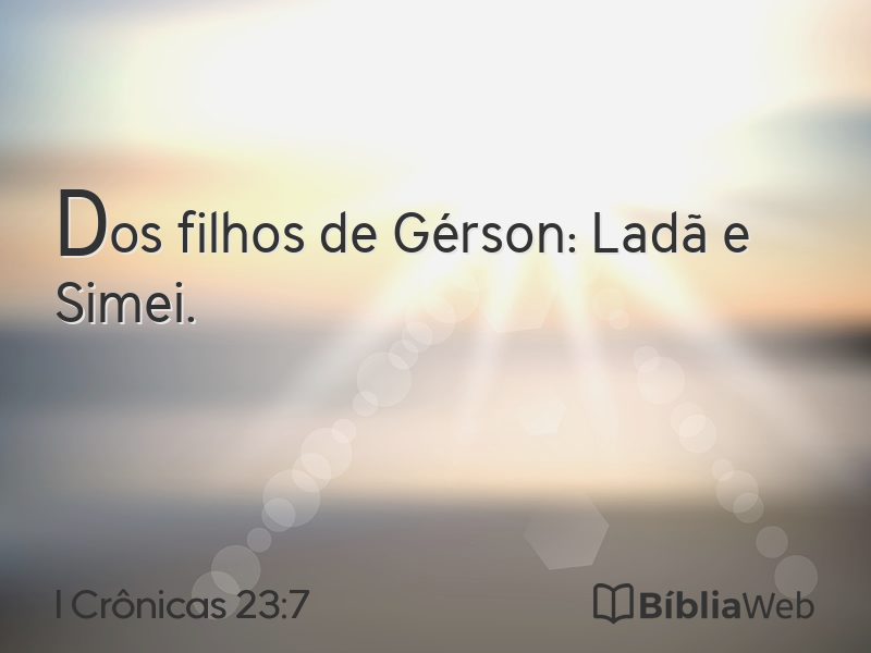 I Crônicas 23:7 em imagem para compartilhar