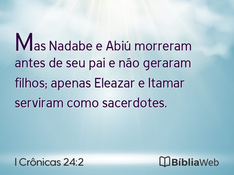 I Crônicas 24:2 em imagem para compartilhar