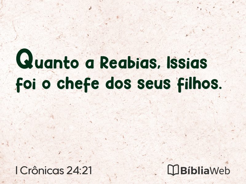 I Crônicas 24:21 em imagem para compartilhar