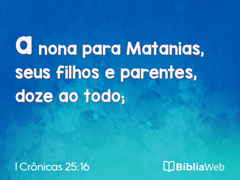 I Crônicas 25:16 em imagem para compartilhar