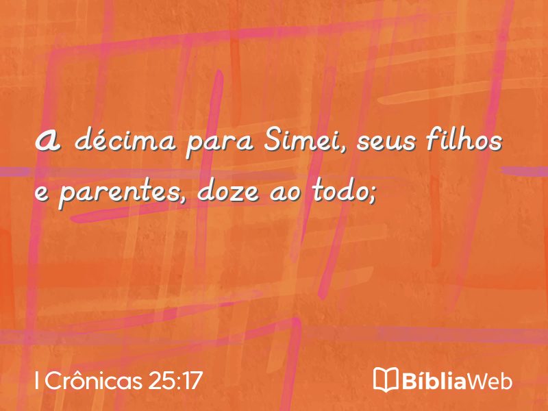I Crônicas 25:17 em imagem para compartilhar