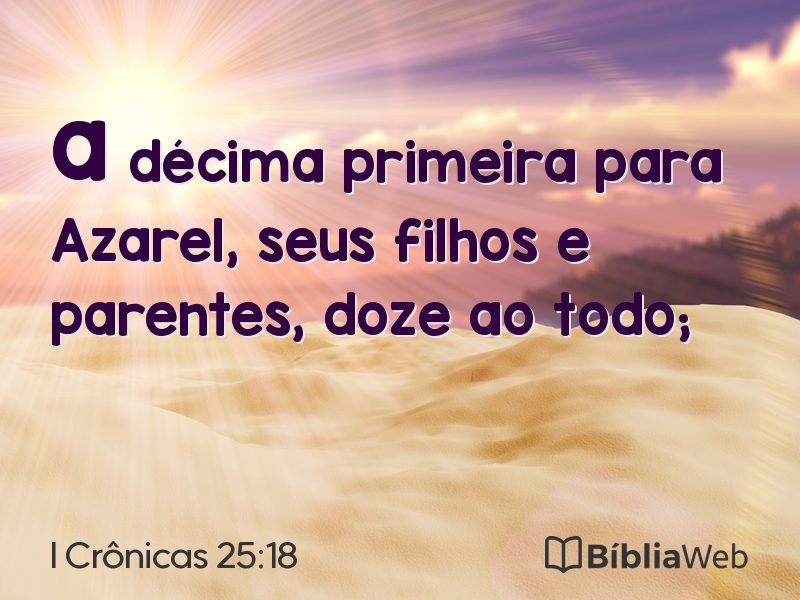 I Crônicas 25:18 em imagem para compartilhar