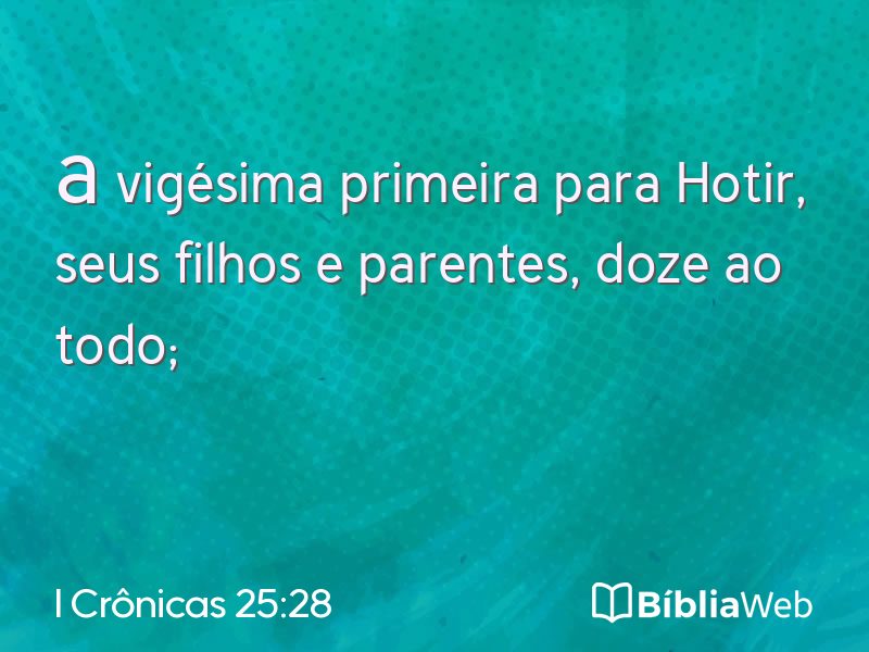 I Crônicas 25:28 em imagem para compartilhar