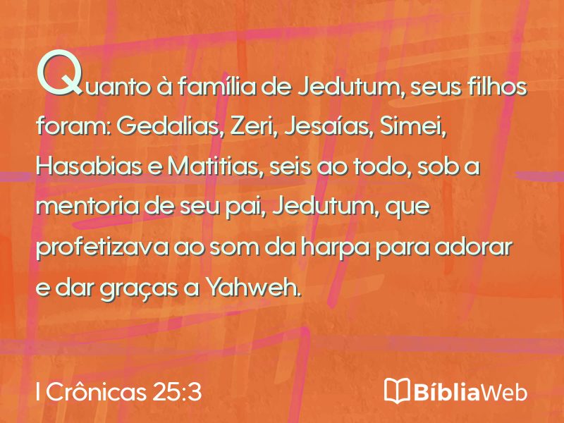 I Crônicas 25:3 em imagem para compartilhar