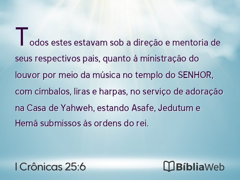 I Crônicas 25:6 em imagem para compartilhar