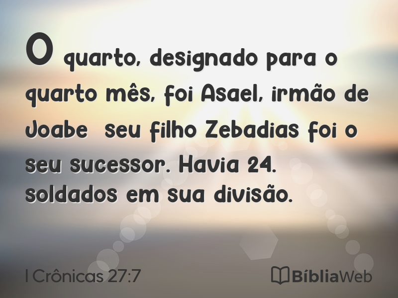 I Crônicas 27:7 em imagem para compartilhar