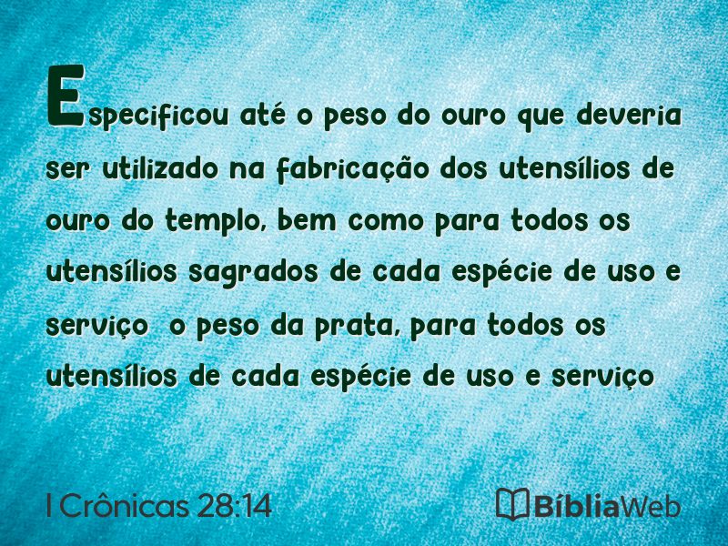 I Crônicas 28:14 em imagem para compartilhar