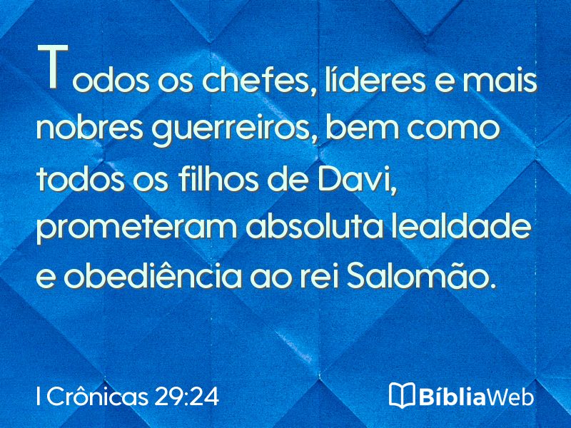 I Crônicas 29:24 em imagem para compartilhar