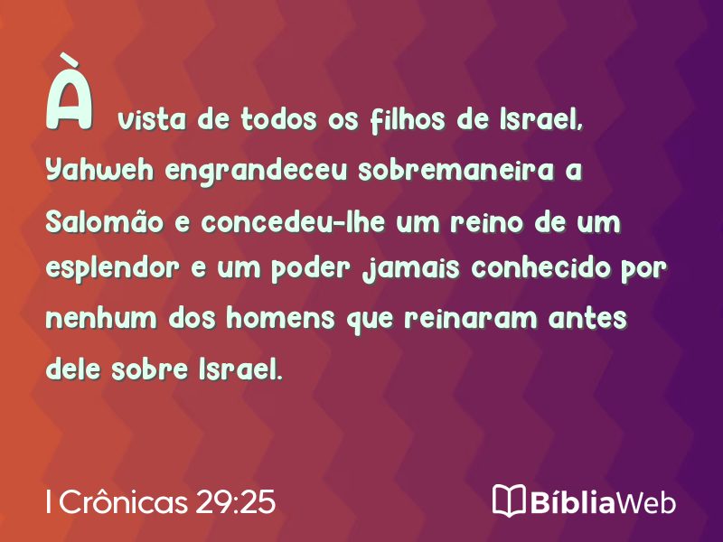 I Crônicas 29:25 em imagem para compartilhar