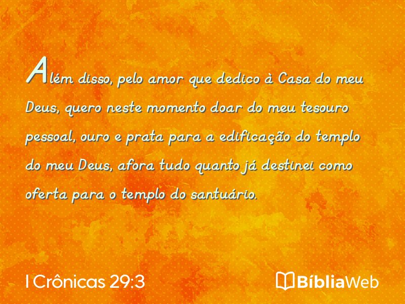 I Crônicas 29:3 em imagem para compartilhar