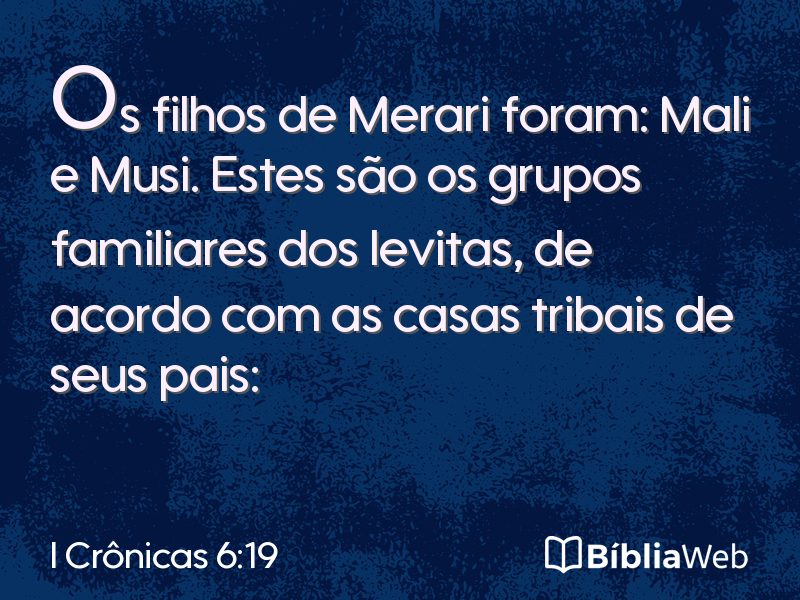 I Crônicas 6:19 em imagem para compartilhar
