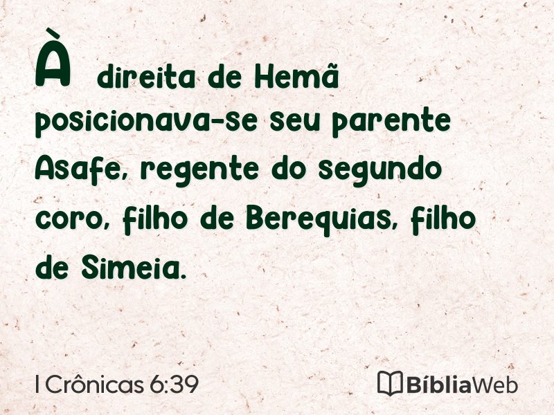 I Crônicas 6:39 em imagem para compartilhar
