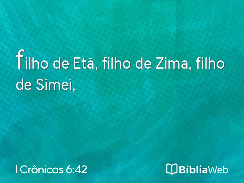 I Crônicas 6:42 em imagem para compartilhar
