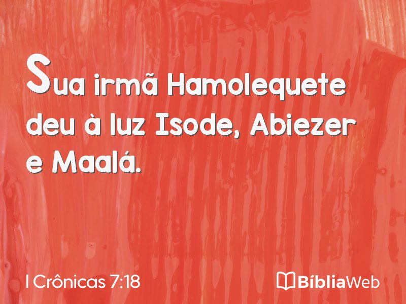 I Crônicas 7:18 em imagem para compartilhar