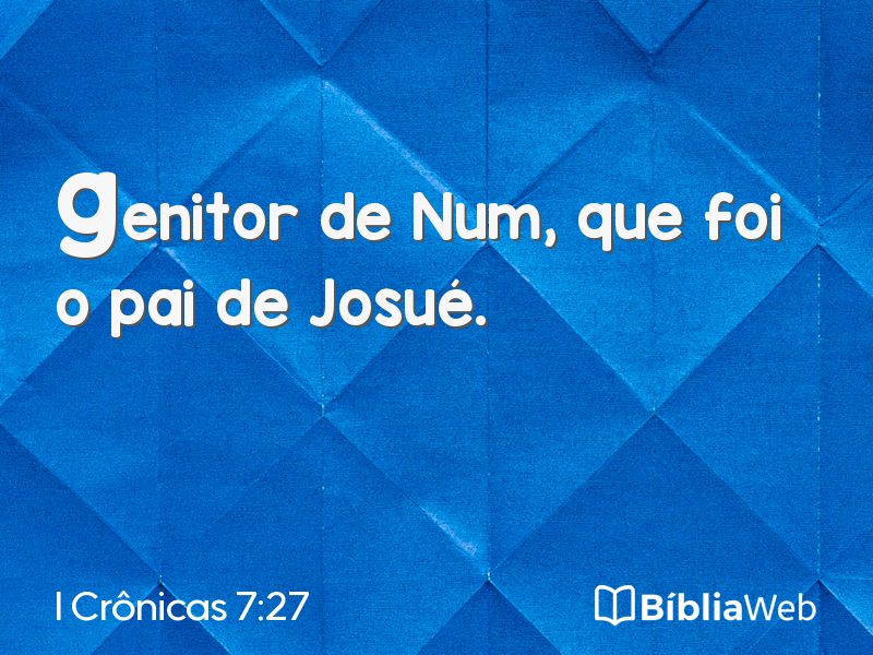 I Crônicas 7:27 em imagem para compartilhar