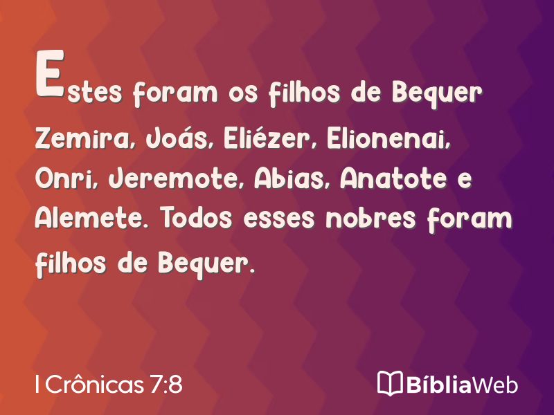 I Crônicas 7:8 em imagem para compartilhar