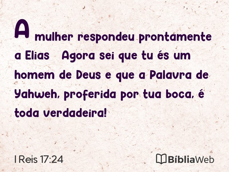 I Reis 17:24 em imagem para compartilhar