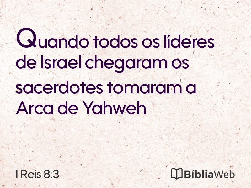 I Reis 8:3 em imagem para compartilhar