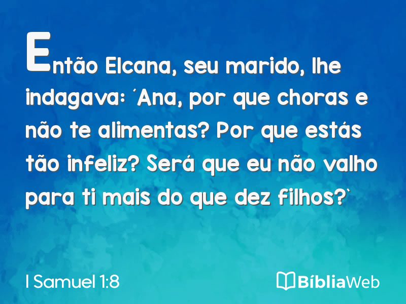 I Samuel 1:8 em imagem para compartilhar