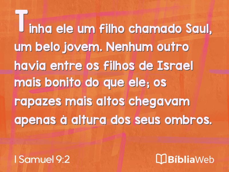 I Samuel 9:2 em imagem para compartilhar