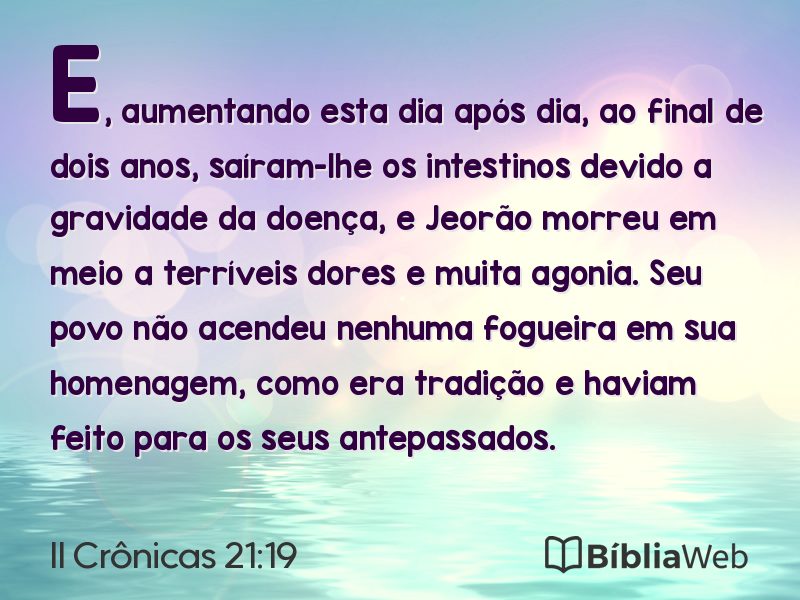 II Crônicas 21:19 em imagem para compartilhar