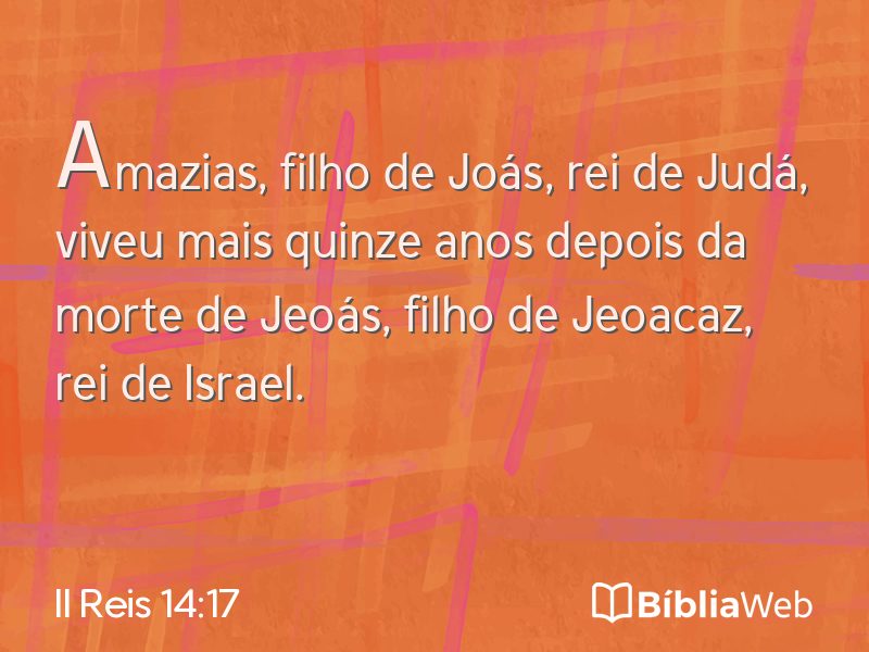 II Reis 14:17 em imagem para compartilhar