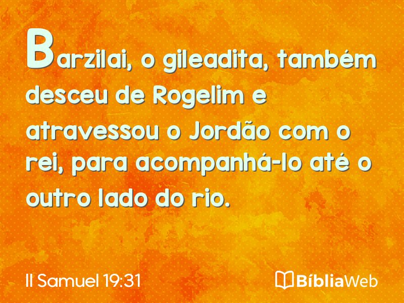II Samuel 19:31 em imagem para compartilhar