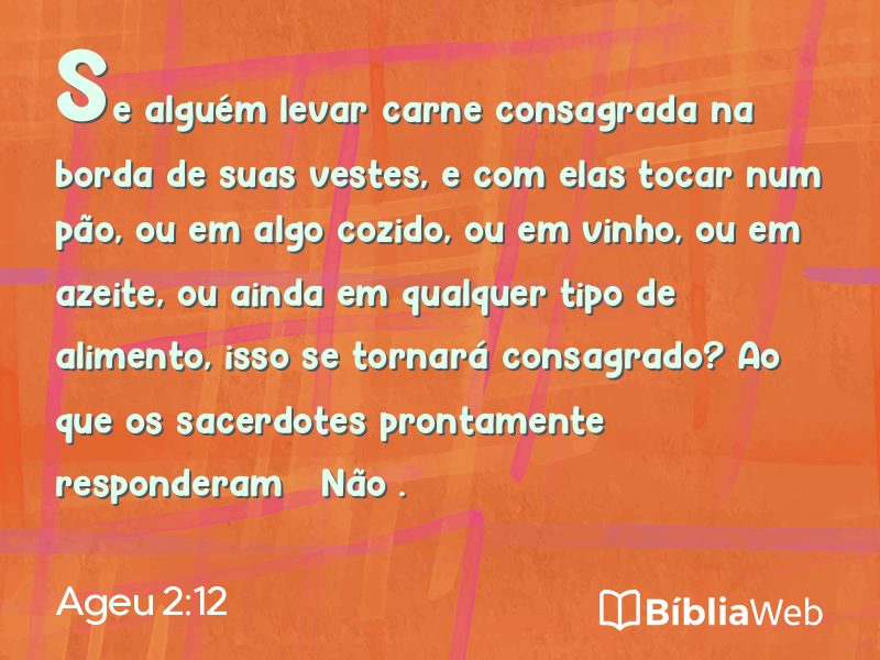 Ageu 2:12 em imagem para compartilhar