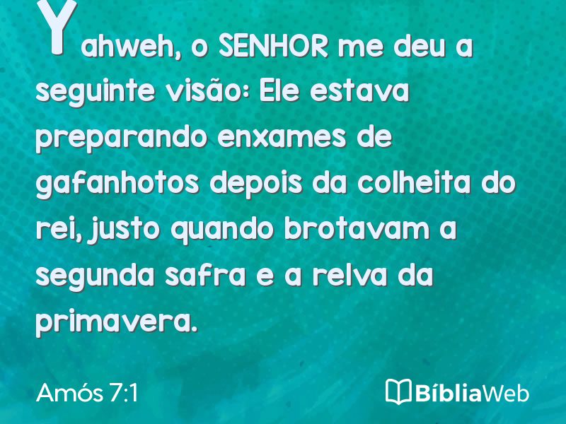 Amós 7:1 em imagem para compartilhar