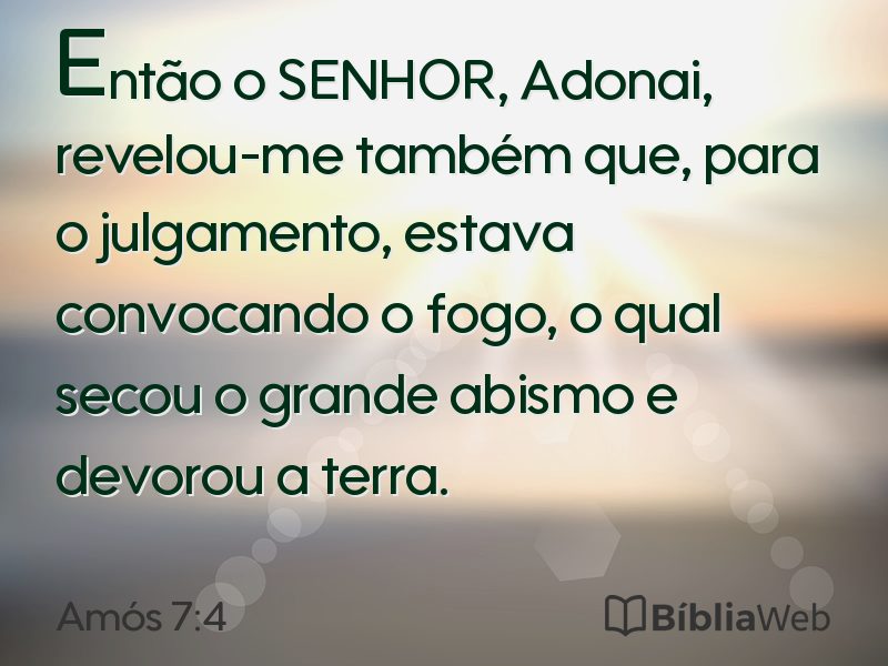 Amós 7:4 em imagem para compartilhar