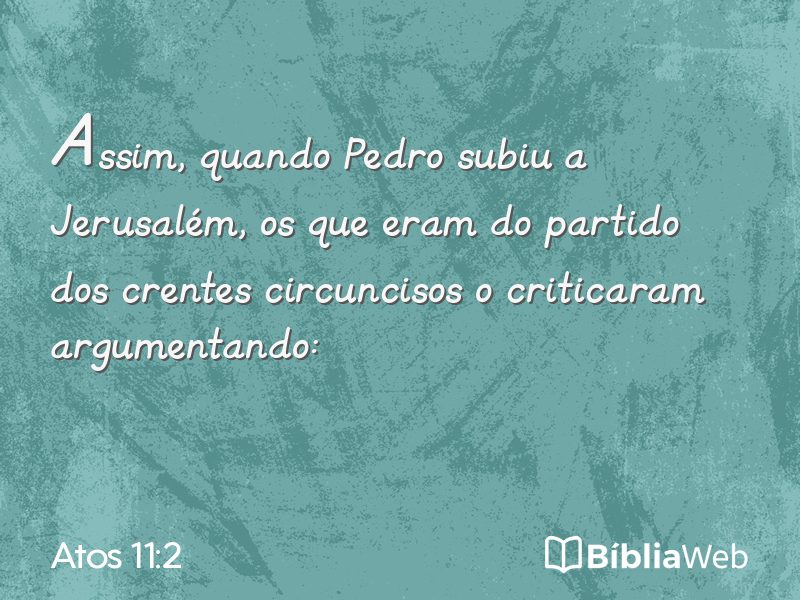 Atos 11:2 em imagem para compartilhar