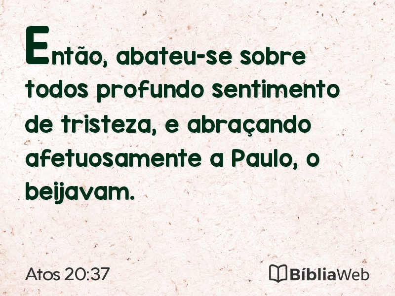 Atos 20:37 em imagem para compartilhar