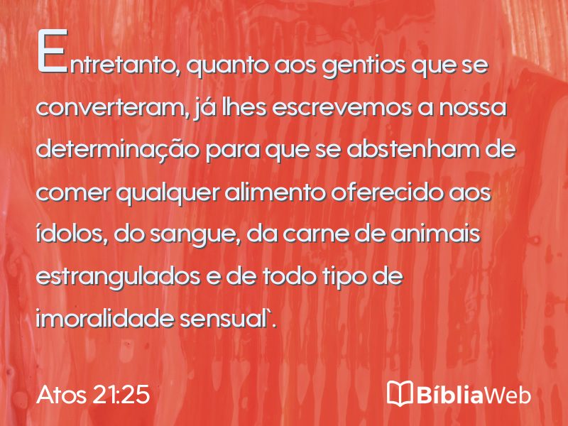 Atos 21:25 em imagem para compartilhar