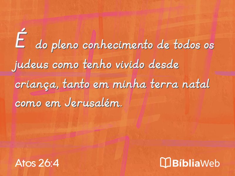 Atos 26:4 em imagem para compartilhar