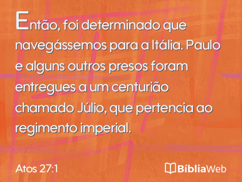 Atos 27:1 em imagem para compartilhar