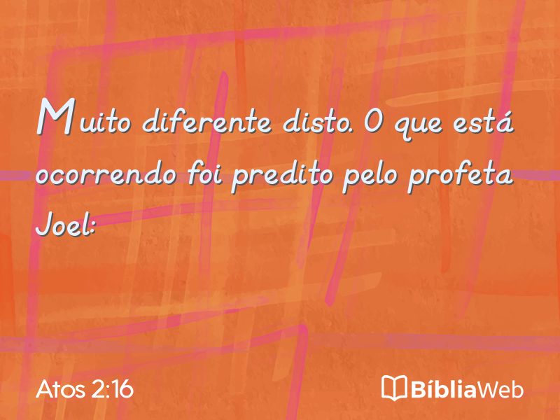 Atos 2:16 em imagem para compartilhar