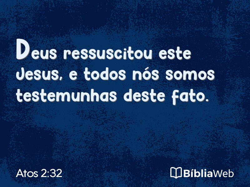 Atos 2:32 em imagem para compartilhar