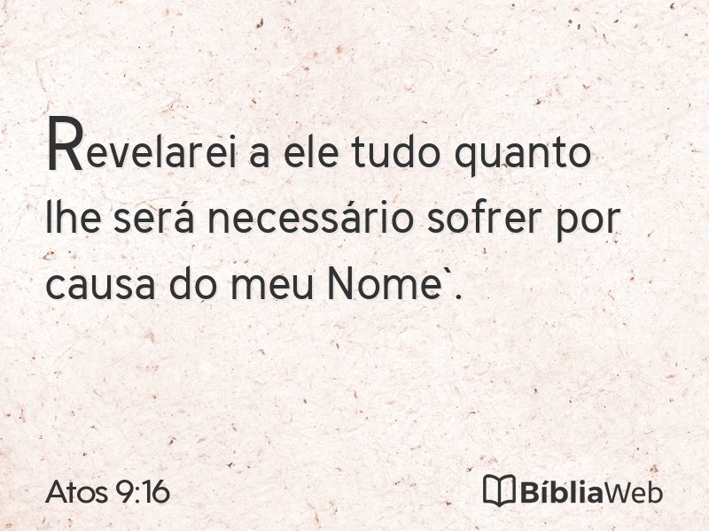 Atos 9:16 em imagem para compartilhar