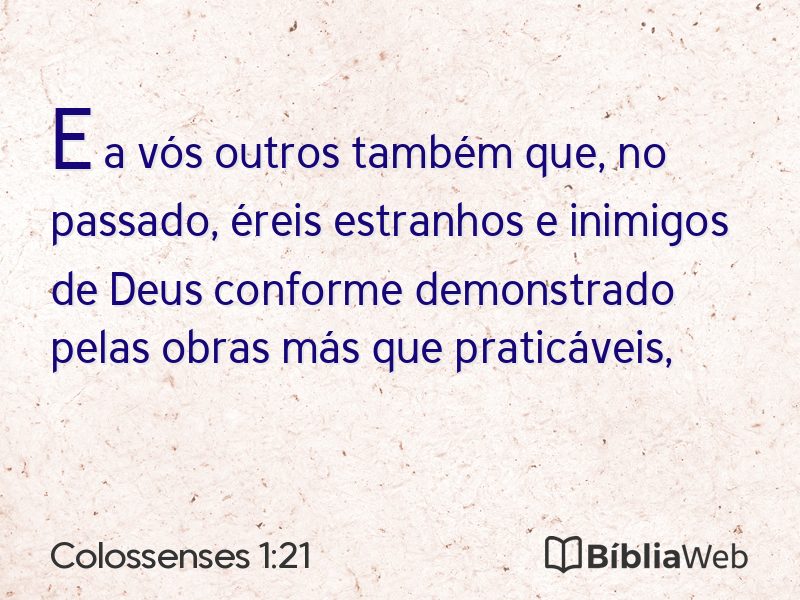 Colossenses 1:21 em imagem para compartilhar